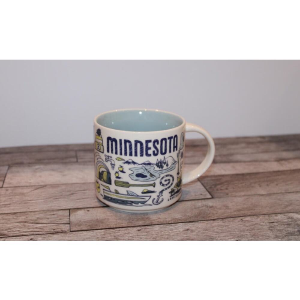 Starbucks MINNESOTA Been There Series Across The Globe  MINI MUG 2 oz